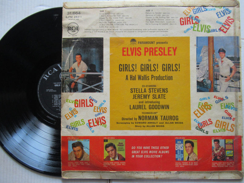 Elvis Presley | Girls Girls Girls (RSA VG-)