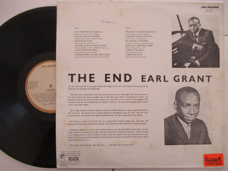 Earl Grant | The End (RSA VG+)