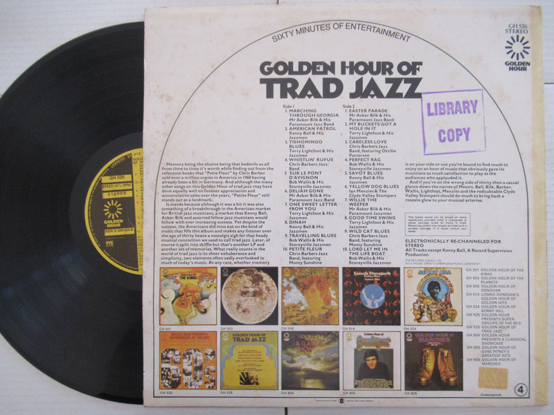 Various | Golden Hour Of Trad Jazz (RSA VG+)