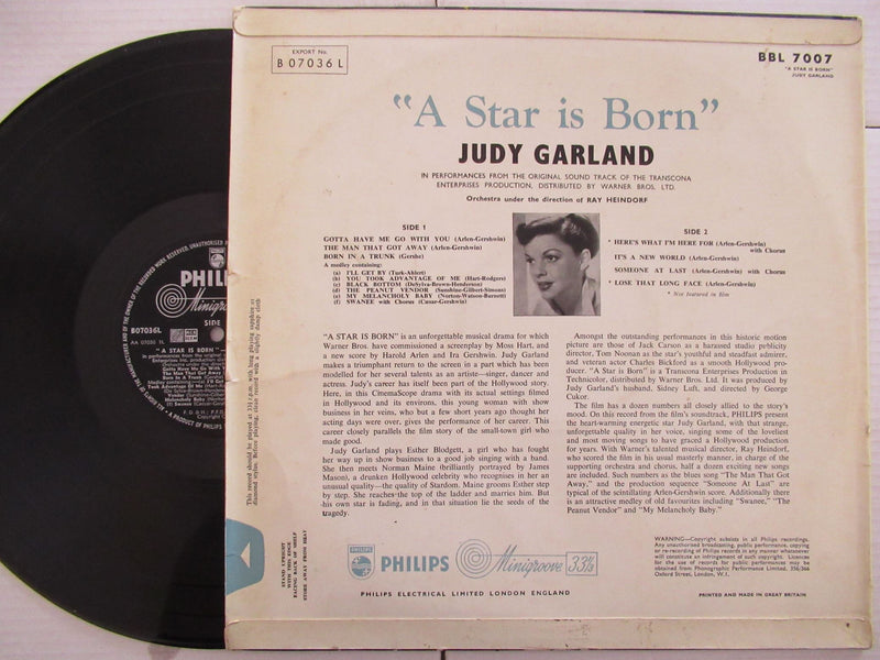 Judy Garland | A Star Is Born (UK VG)