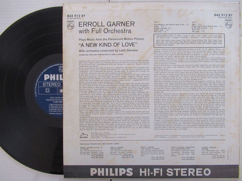 Erroll Garner | A New Kind Of Love (USA VG)