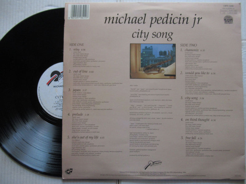 Michael Pedicin Jr | City Song (RSA VG+)