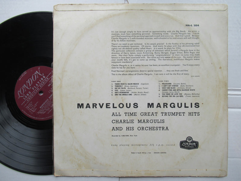 Marvelous Margulis – All Time Great Trumpet Hits (RSA VG)