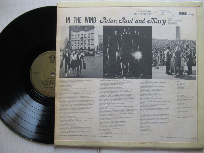 Peter, Paul And Mary | In The Wind (UK VG)