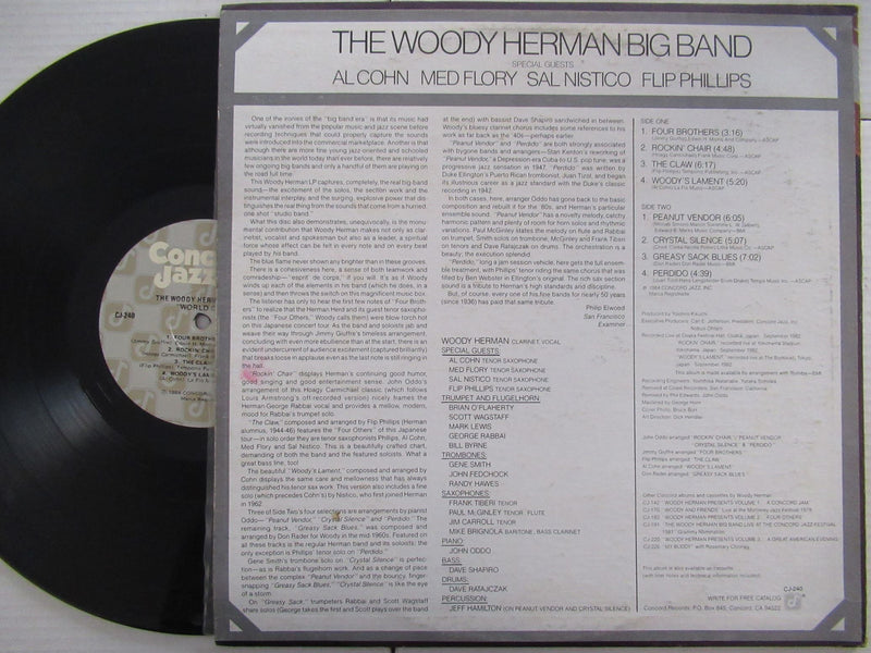 The Woody Herman Big Band With Special Guests Al Cohn, Med Flory, Sal Nistico, Flip Phillips – World Class (USA VG+)