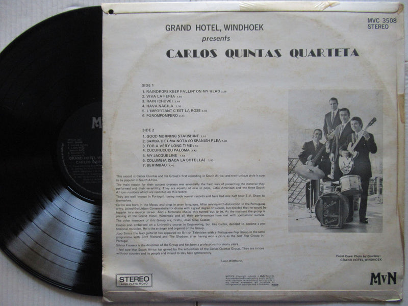 Carlos Quintas | Quarteta (RSA VG+)