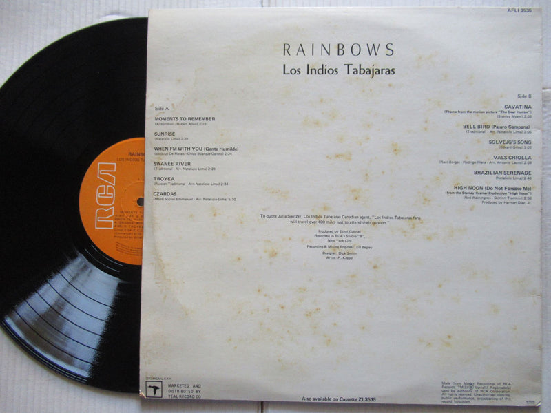 Los Indios Tabajaras – Rainbows (RSA VG+)
