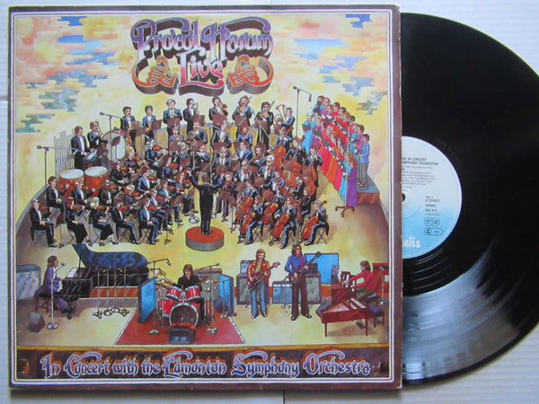 Procol Harum – Live - In Concert With The Edmonton Symphony Orchestra (Germany VG)