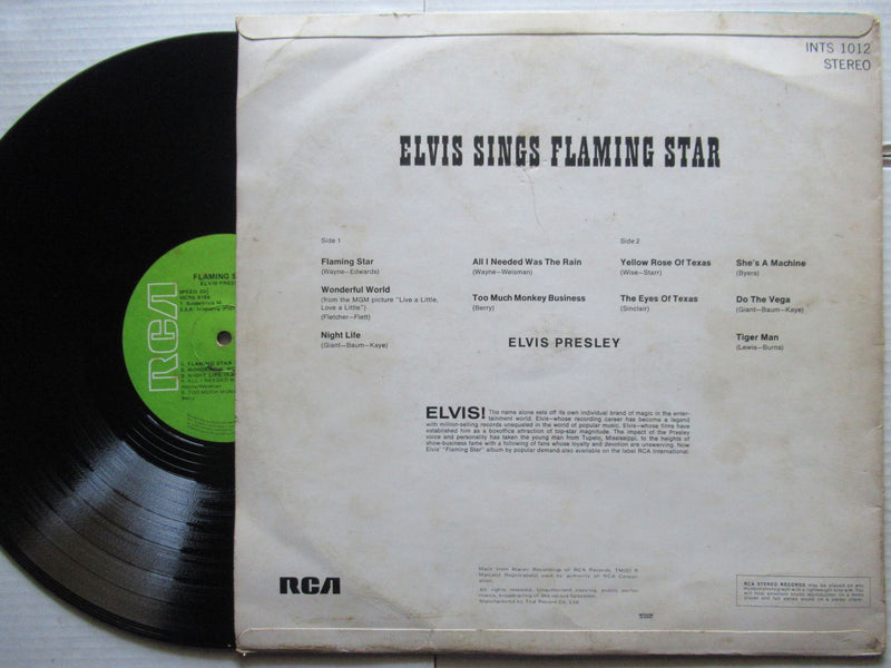 Elvis Presley | Sings Flaming Star (RSA VG)