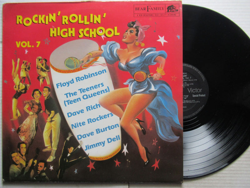 Various - Rockin' Rollin' High School Vol. 7 (Germany VG+)