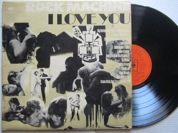 Various – Rock Machine - I Love You (UK VG+)
