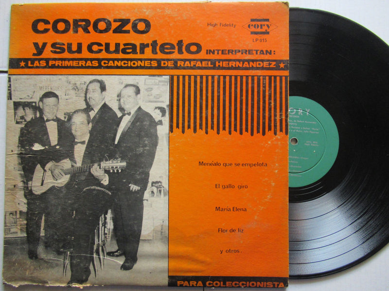 Las Primeras Canciones De Rafael Hernadez | Corozo Ysu Cuarteto (USA VG+)