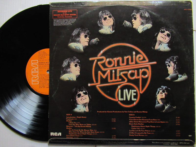 Ronnie Milsap | Live (RSA VG+)