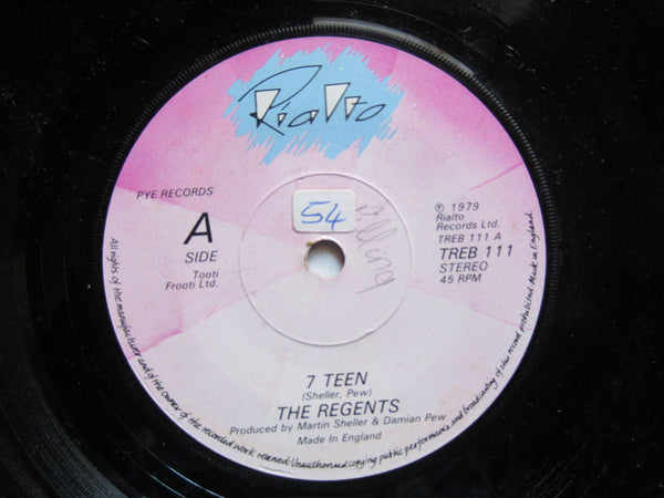 The Regents | 7 Teen (UK VG+) 7"