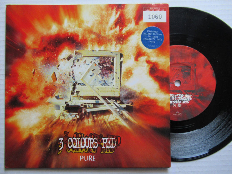 3 Colours Red | Pure 7" (UK VG+)