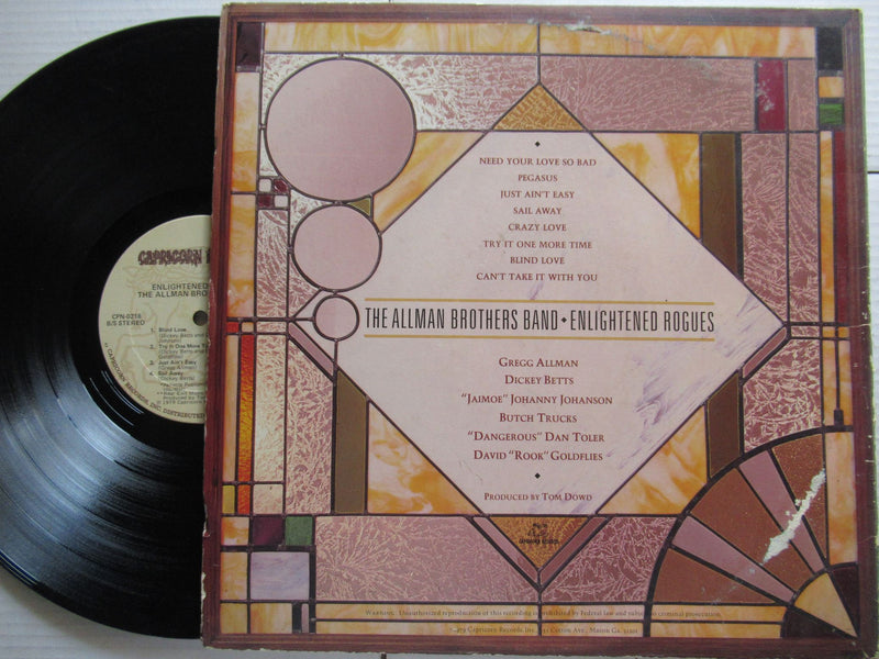 The Allman Brothers Band | Enlightened Rogues (USA VG)