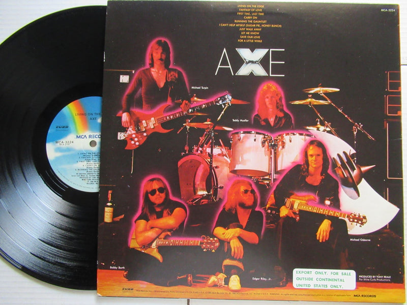 Axe | Living On The Edge (USA VG+)
