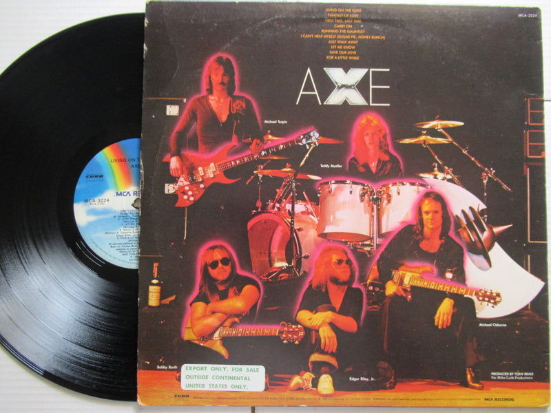 Axe | Living On The Edge (USA VG)