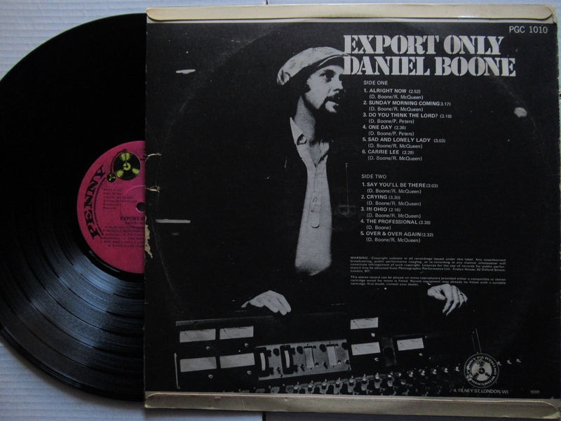 Daniel Boone | Export Only (RSA VG+)