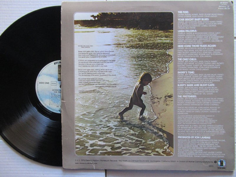 Jackson Browne | The Pretender (Germany VG)