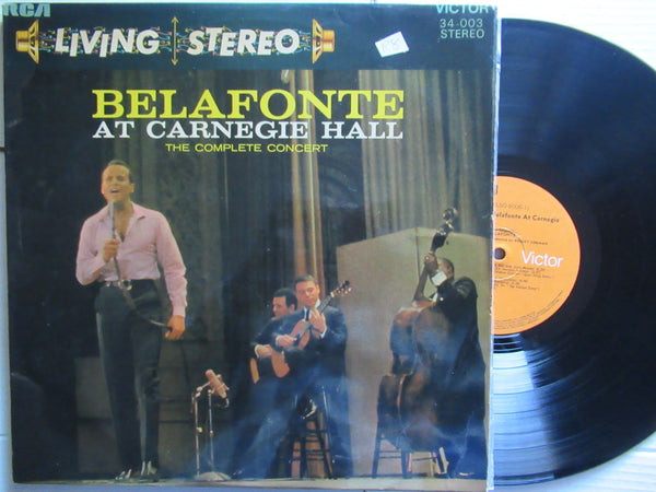 Harry Belafonte – Belafonte At Carnegie Hall: The Complete Concertl (RSA VG+)