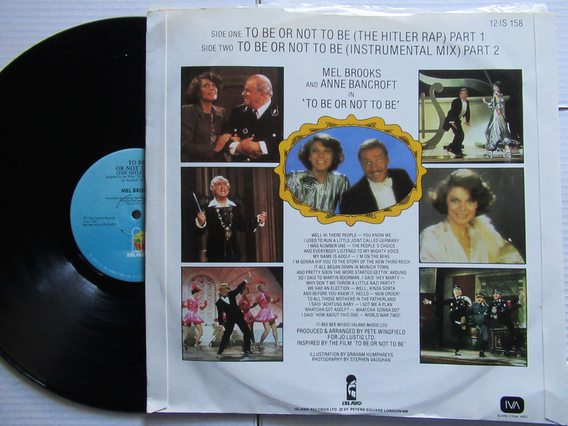 Mel Brooks – To Be Or Not To Be (The Hitler Rap) (UK VG)