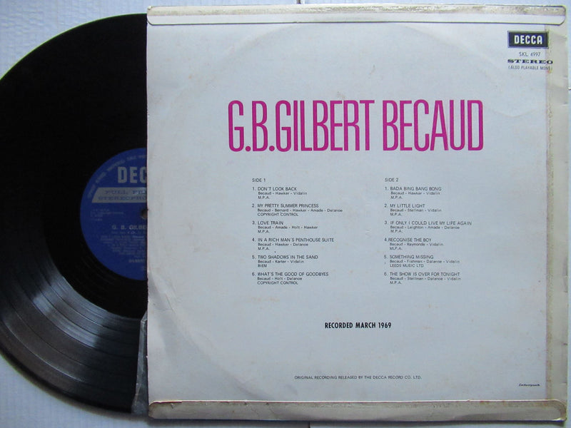 Gilbert Becaud | G.B. (RSA VG)