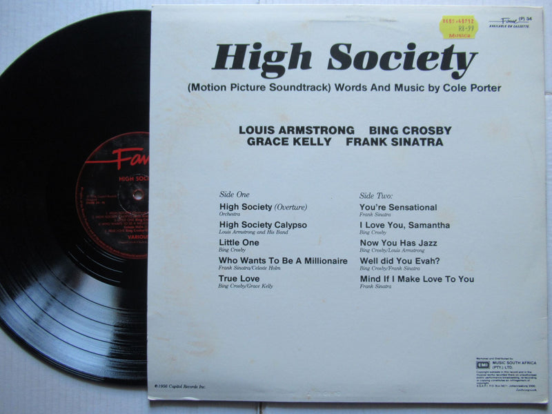 High Society | Motion Picture Soundtrack (RSA VG+)