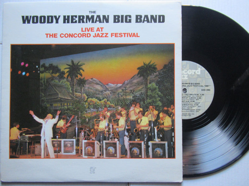 The Woody Herman Big Band | Live At The Concord Jazz Festival (USA VG+)