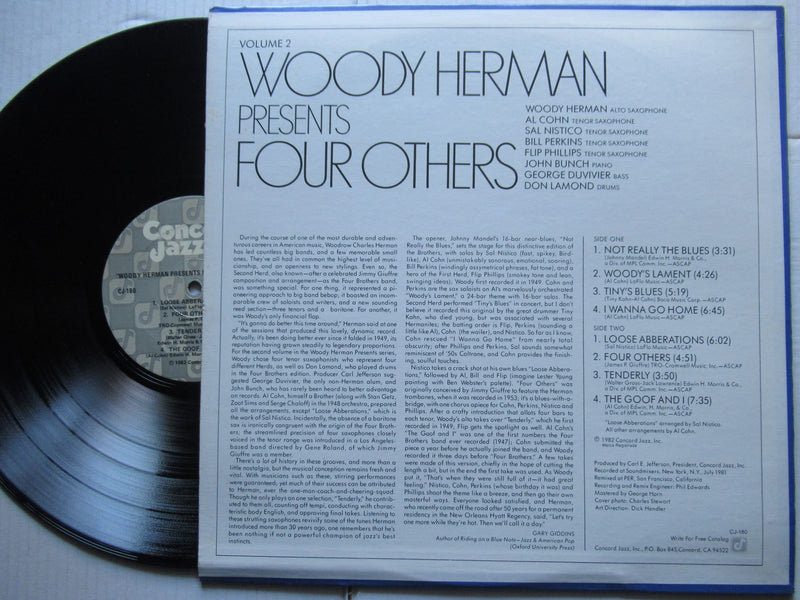 Woody Herman – Woody Herman Presents Volume 2...Four Others (USA VG+)