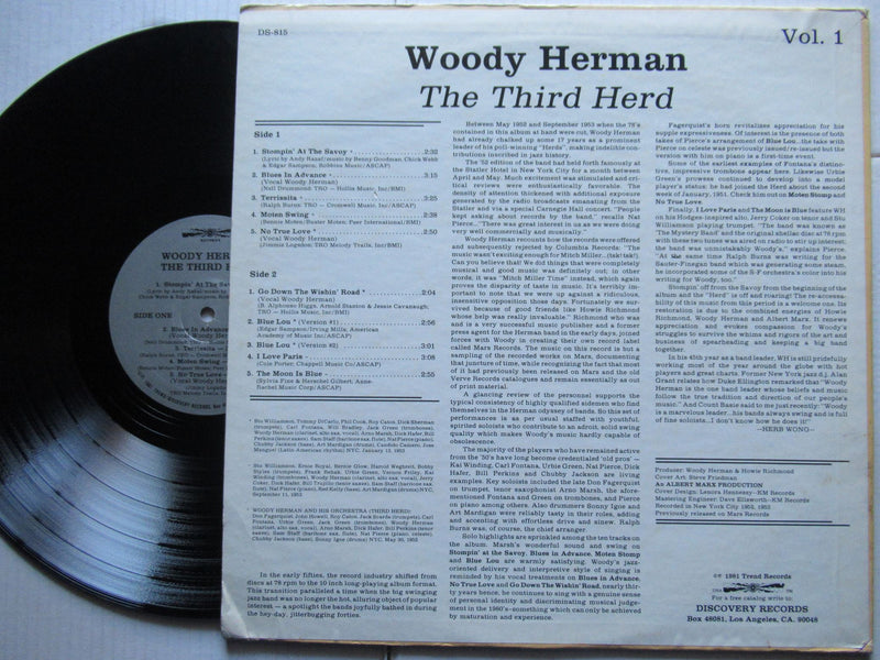 Woody Herman | The Third Herd (Vol. 1) (USA VG+)