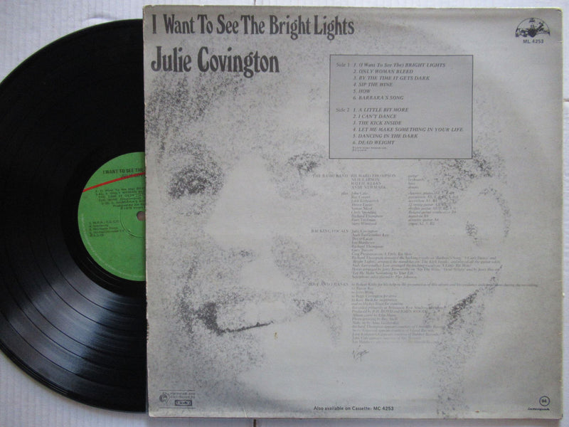 Julie Covington | I Want To See The Bright Lights (RSA VG+)