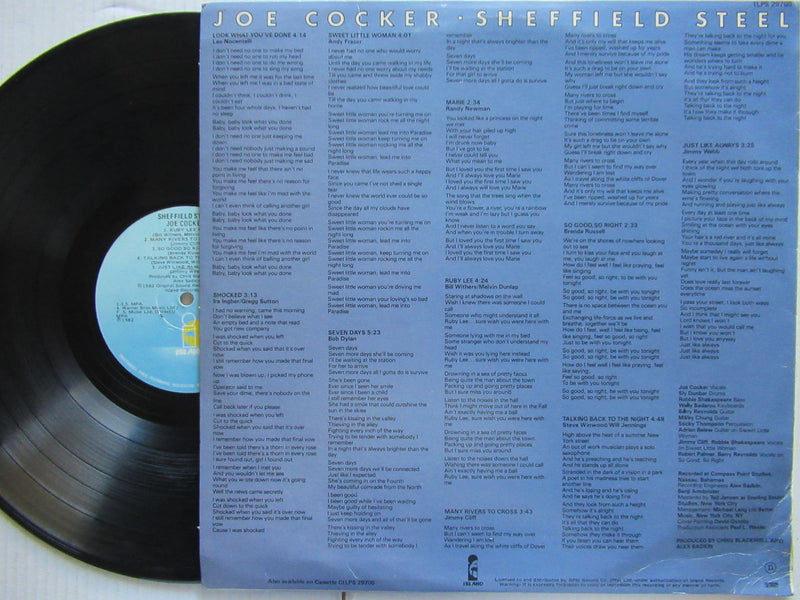 Joe Cocker | Sheffield Steel (RSA VG+)