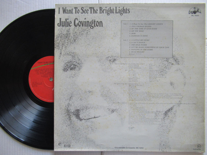 Julie Covington | I Want To See The Bright Lights (RSA VG+)