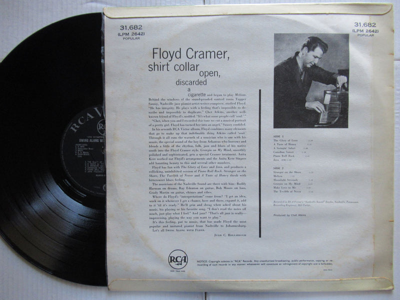 Floyd Cramer | Swing Along With Floyd Cramer (RSA VG+)