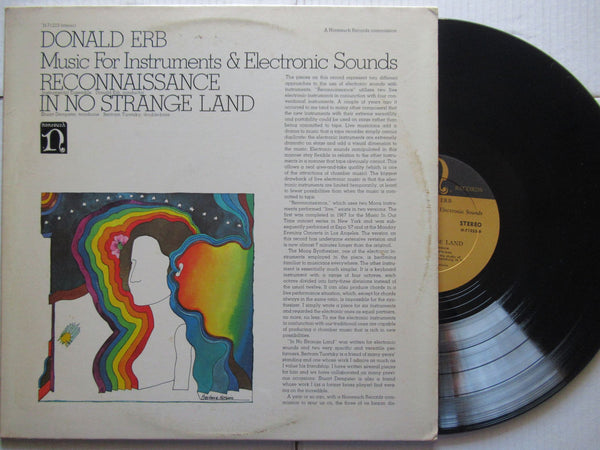 Donald Erb | Music For instrument & Electronic Sounds (USA VG+)