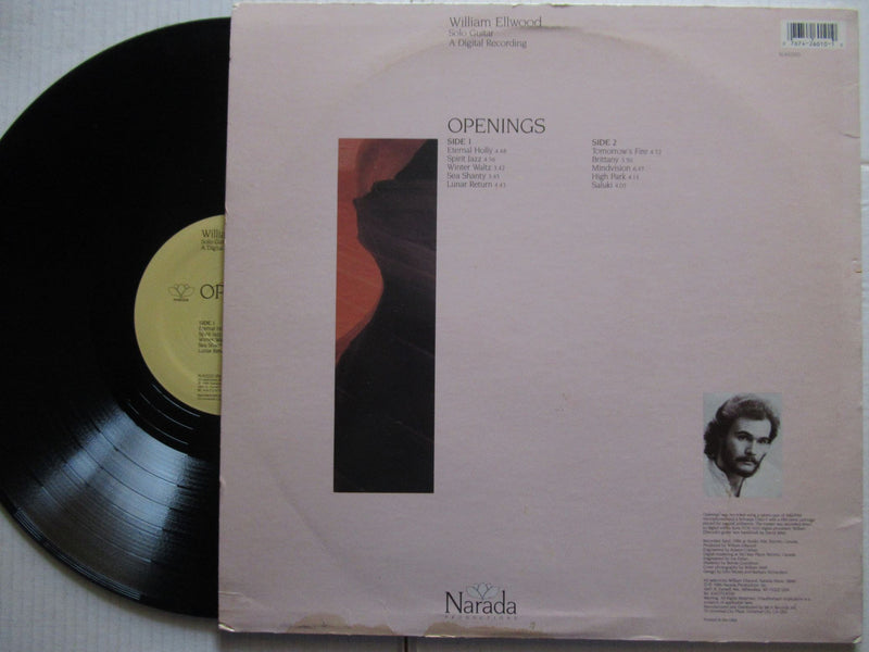 William Ellwood – Openings (Solo Guitar) (USA VG+)