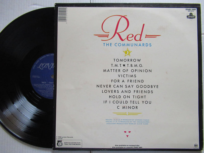 The Communards | Red (RSA VG+)