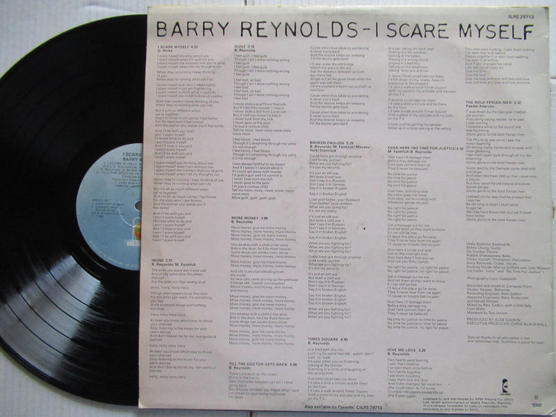 Barry Reynolds | I Scare Myself (RSA VG)