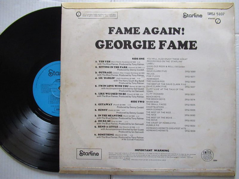 Georgie Fame | Fame Again! (RSA VG)