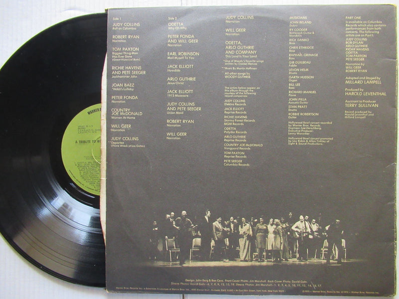 Various Artists ‎– A Tribute To Woody Guthrie Part Two (RSA VG)
