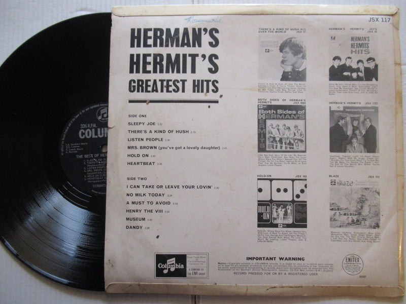 Herman's Hermit's | Greatest Hits (RSA VG)