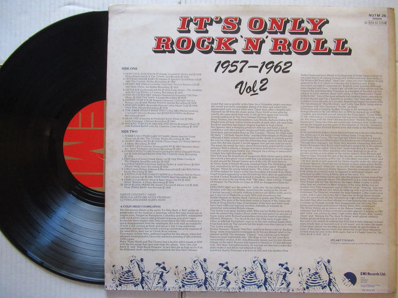 Various - It's Only Rock 'n' Roll 1957-1962 (UK VG+)