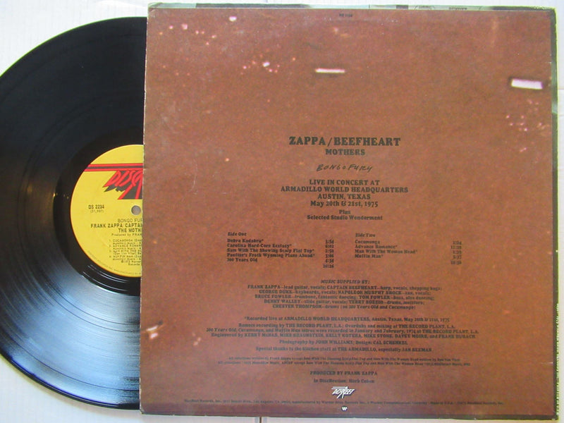 Frank Zappa, Captain Beefheart The Mothers | Bongo Fury (USA VG)