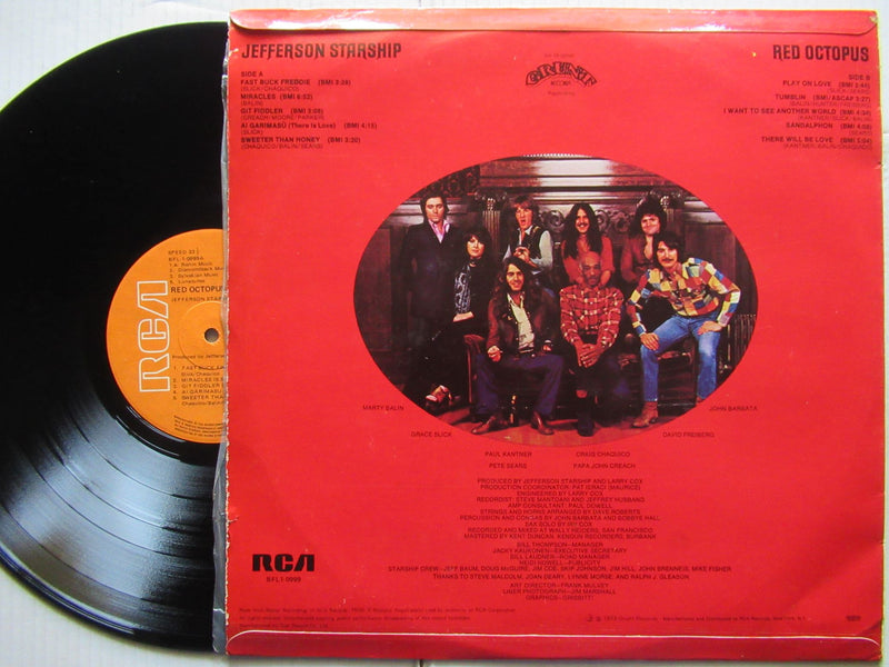 Jefferson Starship | Red Octopus (RSA VG+)