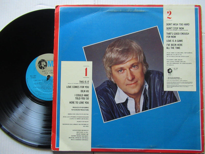 Jack Jones | Don't Stop Now (USA VG)