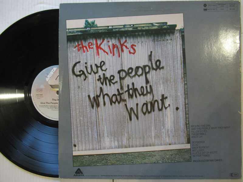 The Kinks | Give The What They Want ( Germany VG )