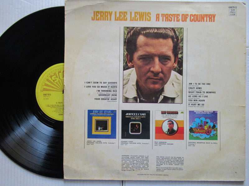 Jerry Lee Lewis | A Taste Of Country (USA VG)