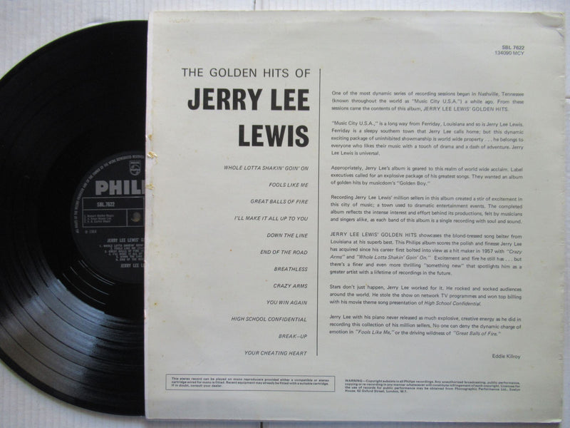 Jerry Lee Lewis | The Golden Hits Of Jerry Lee Lewis (UK VG+)