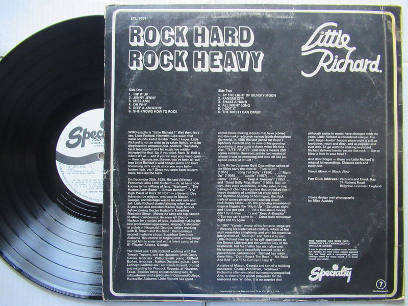 Little Richard | Rock Hard Rock Heavy (RSA VG)